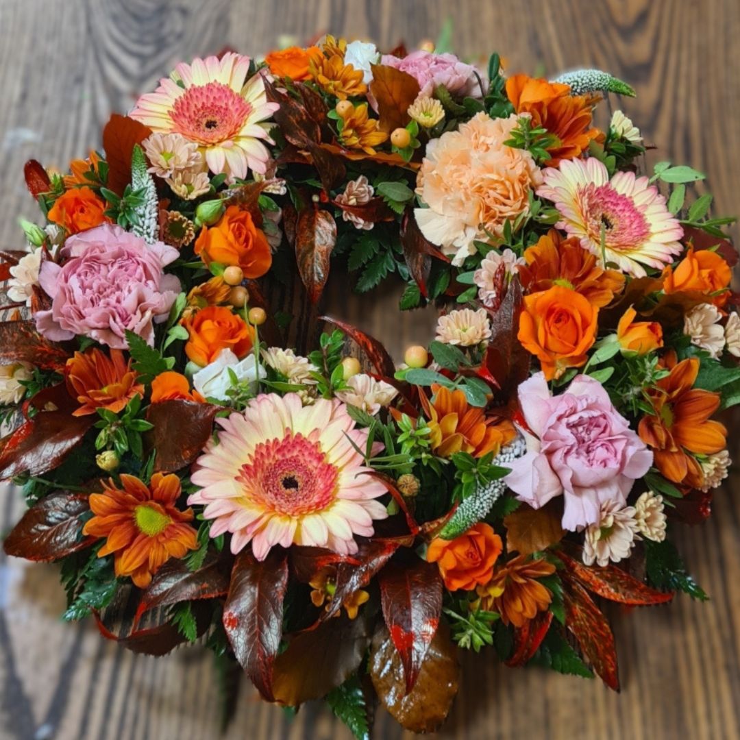 Fall Door wreath